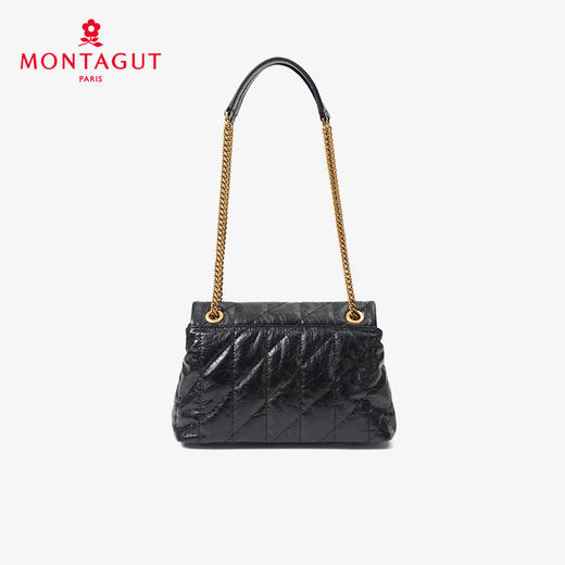 法国梦特娇复古油蜡链条包法式小香风链条包 商品图8