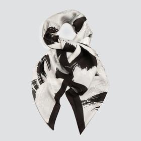 斜纹印花大方巾 KFW1501005