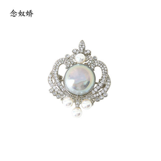 【饰品】ZNZ409CC9 皇冠胸针 商品图0