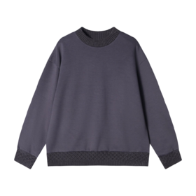 WY467秋冬新款男士韩版日系风格圆领校园风长袖宽松百搭卫衣日常穿搭