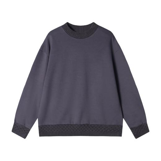 WY467秋冬新款男士韩版日系风格圆领校园风长袖宽松百搭卫衣日常穿搭 商品图0