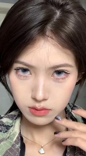 mimipark 日抛 午夜巴黎 直径14.2mm 着色13.7mm  （六片装） 