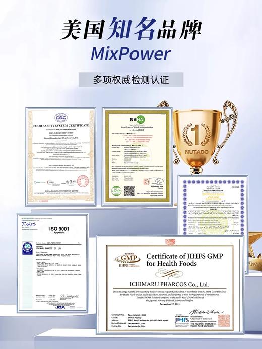 MixPower麦角硫因口服胶囊年轻态麦角硫因纯片原装进口高纯度 商品图4