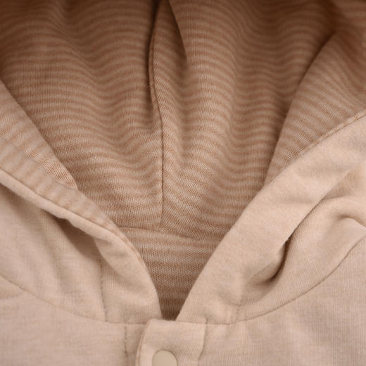 棉果果冬季新品专柜同款彩棉连帽夹棉外套M401001799613 商品图3