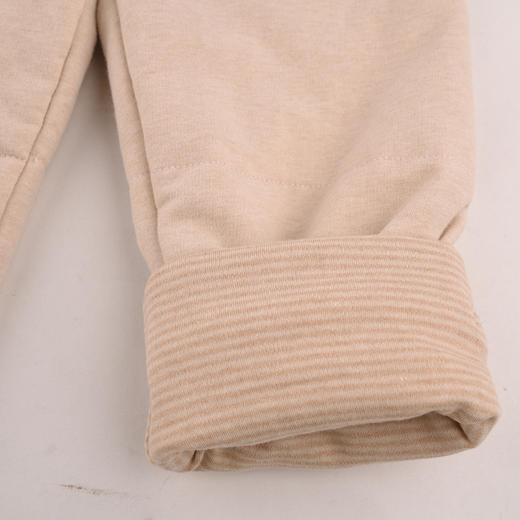 棉果果冬季新品专柜同款彩棉夹棉长裤M401200799614 商品图4