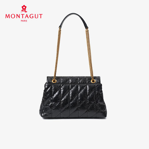 法国梦特娇复古油蜡链条包法式小香风链条包 商品图3