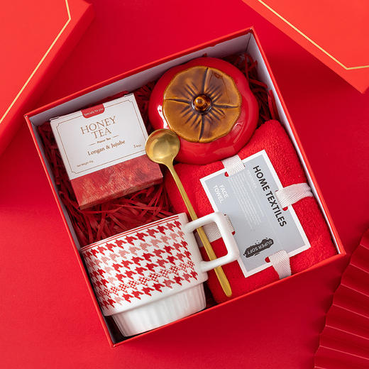 伴娘伴手礼结婚杯子礼盒开业活动礼品套装结婚礼物中式婚礼随手礼 商品图1