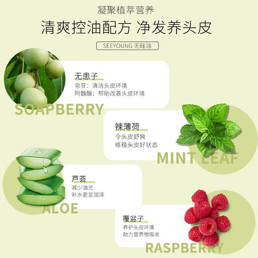 滋源无患子控油清爽洗头水265ml 商品图1