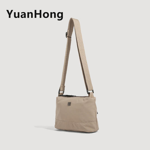 「3色可选！日系简约包」健能日系尼龙防水休闲纯色简约大容量学生通勤上课单肩腋下包女箱包 商品图1