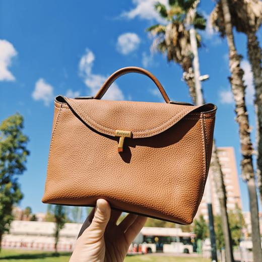 【国内普通仓】Hotend轻奢百搭翅膀包 约25.5*10*16cm （大象灰/焦糖色/黑色） 商品图2