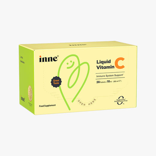 【一口价】inne无糖VC儿童复合维生素c宝宝vc口服液体婴幼儿甜橙味 商品图3
