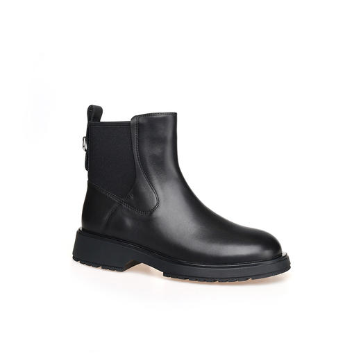 豪麟名鞋奥莱迪嘉女鞋短靴牛皮革DJXXO42WN207黑色  原价2460元 商品图0