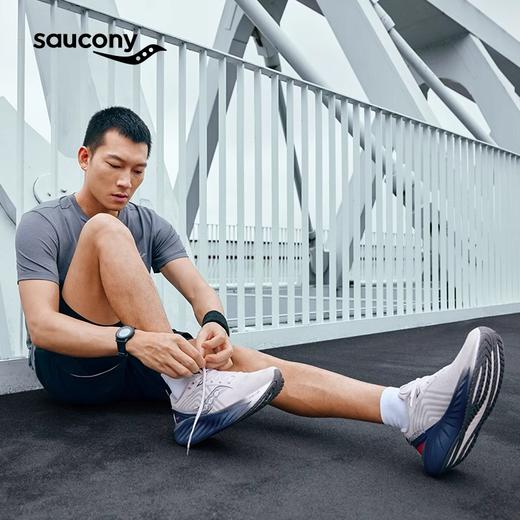 【999到手！】彭于晏同款Saucony索康尼胜利22跑步鞋缓震舒适休闲运动鞋男女跑鞋 商品图0