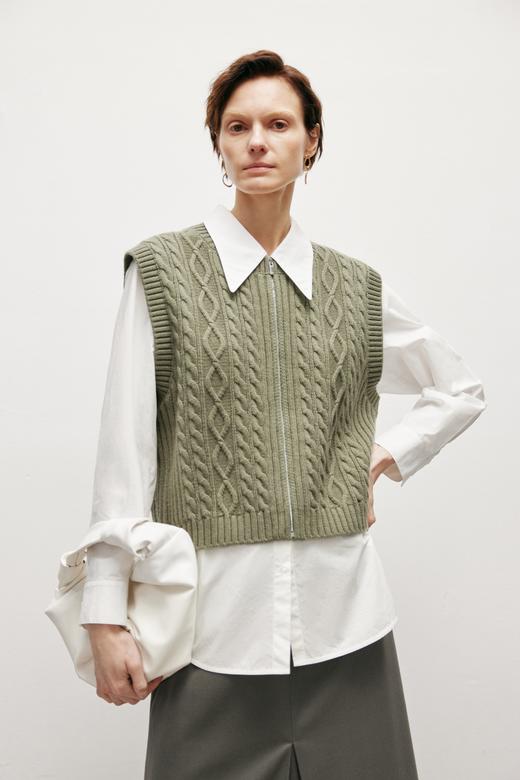 【商场同款】麦檬冬毛衫背心5EA134243 商品图3