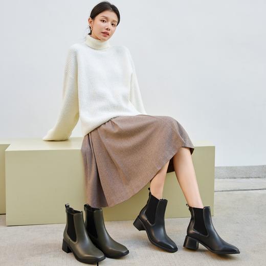 德芙琳Kacey Devlin2025年新款复古烟筒靴KD3163【72小时发货】 商品图0