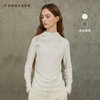 Famecoco范可儿小高领国风水墨印花套头羊毛打底衫FAC6BB003 商品缩略图0