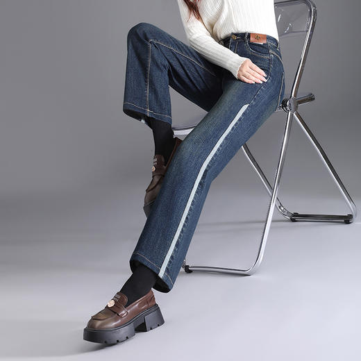 宽松休闲裤牛仔裤时尚，气质阔腿裤长裤MYX-GFL-9686-Y 商品图1