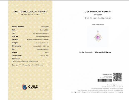 1.02帕帕拉恰吊坠 商品图6