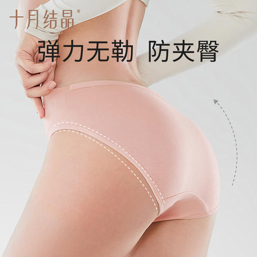 十月结晶孕妇内裤女怀孕早期中晚期月子专用纯棉抗菌低腰大码 商品图5
