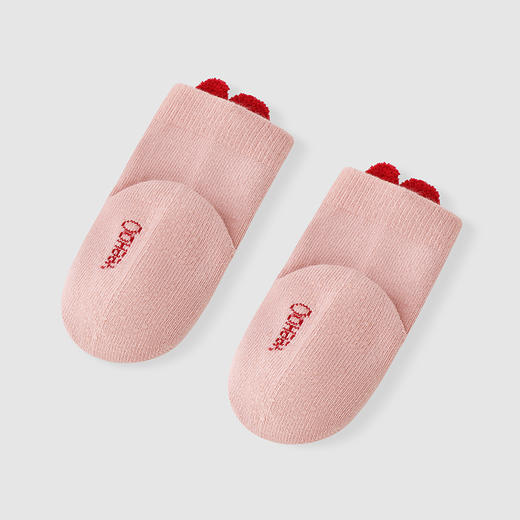 英氏婴儿袜子秋冬加厚女童消臭抑菌袜2024新款两双装YIWBJ4Q656A 商品图2