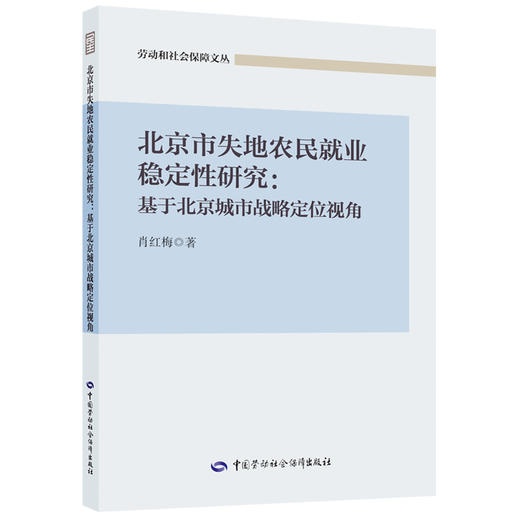 北京市失地农民就业稳定性研究:基于北京城市战略定位视角 商品图0