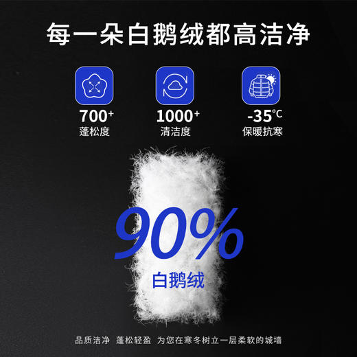 智能温控鹅绒马甲 商品图3