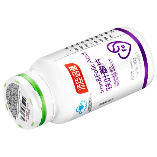 汤臣倍健铁叶酸片（60片） 商品图3