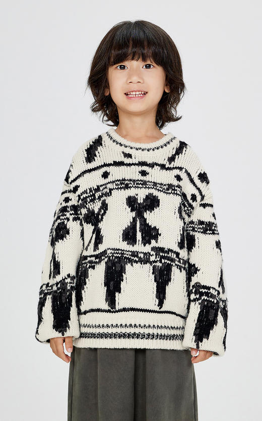 jnby  24年冬款  长袖套头毛衫  1OA313360 商品图4