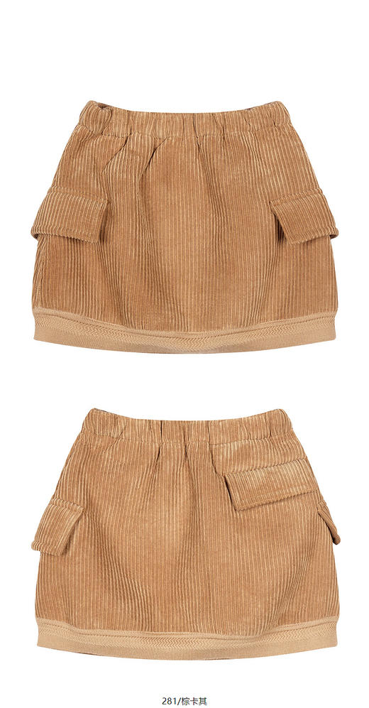 jnby  24年冬款  短款腰裙  1OAD11690 商品图8