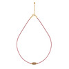 北京仓｜Dorothee sausset-Choker Rakhi Lola Enamel fil Rouge-红绳 22k镀金 石榴石 珐琅 转运珠 项链［法国设计师］ 商品缩略图1