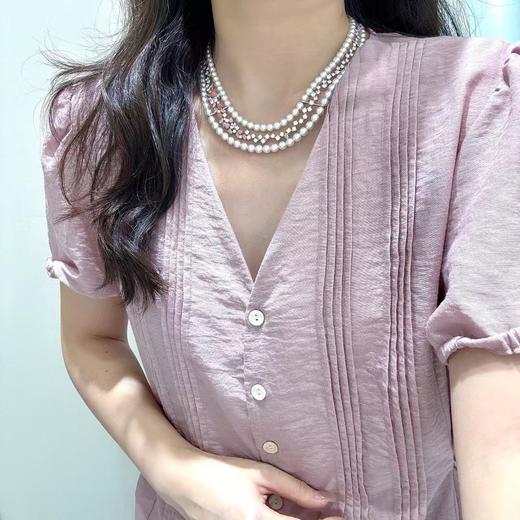 1.77ct 海螺珠套链 商品图5