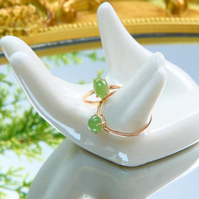 23089-18K碧玉冰底绿