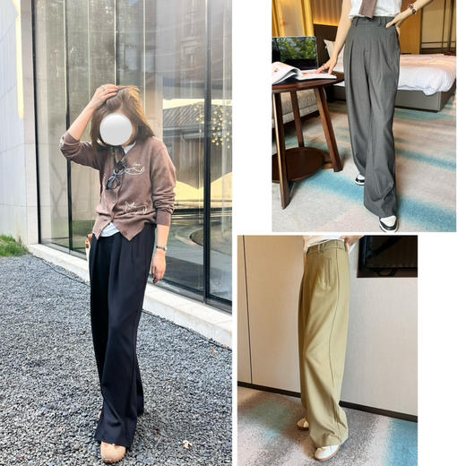 秋季特价🍂2410404   PP 3色休闲西裤 商品图0