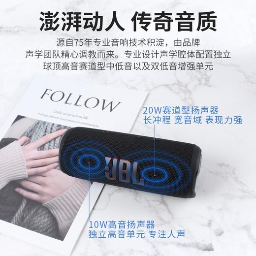 JBL FLIP6 音乐万花筒六代 便携式蓝牙音箱 商品图1