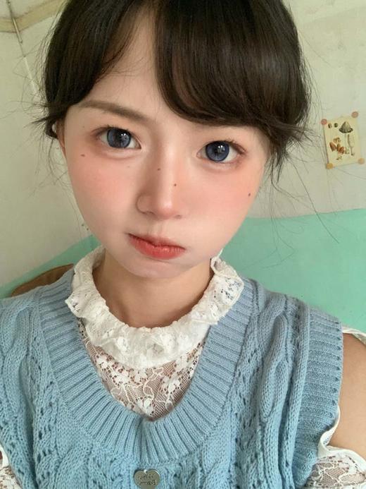 mimipark 日抛 来年的海 直径14.5mm 着色13.9mm （六片装）  商品图9