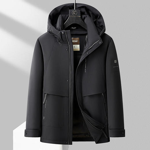 【特大码】【可拆卸内胆】【新款DBW】大依优型大码羽绒服三合一外套休闲胖子大码男休闲宽松加肥加大上衣 商品图2