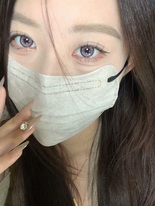 mimipark 日抛 漫画小桃夜 直径14.5mm 着色13.8mm （六片装）  商品图3