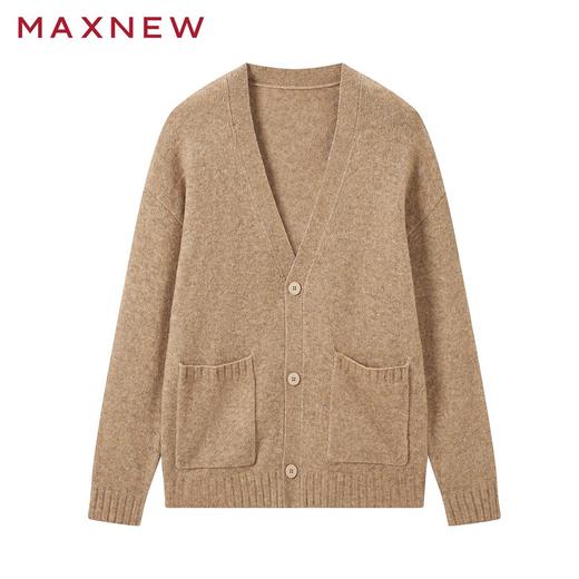 【毛衫】时尚双口袋开襟毛衫1N4112508 商品图1