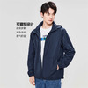佐丹奴男装BM纯色梭织可藏帽网里风衣外套13074827 商品缩略图2