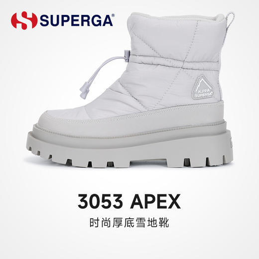 SUPERGA2024年秋冬新款雪地靴防风防湿尼龙面女靴加绒保暖 商品图0