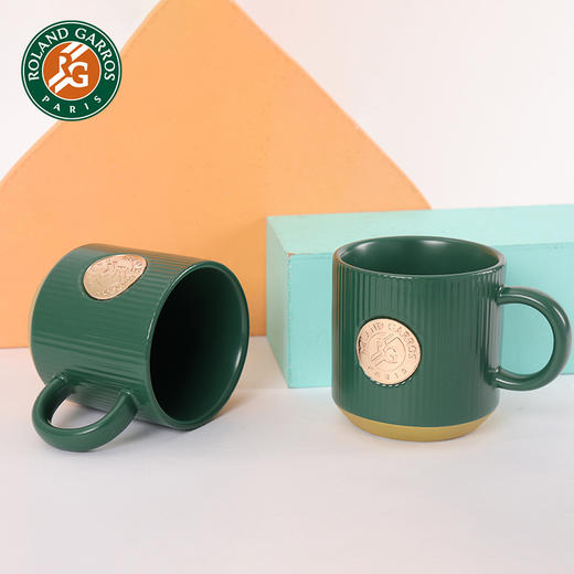 罗兰加洛斯法网官方周边水杯铭牌马克杯咖啡杯杯子陶瓷大容量茶杯 商品图1