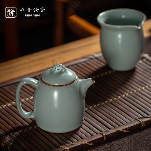 问鼎鼎青系列小秦权壶 商品图2