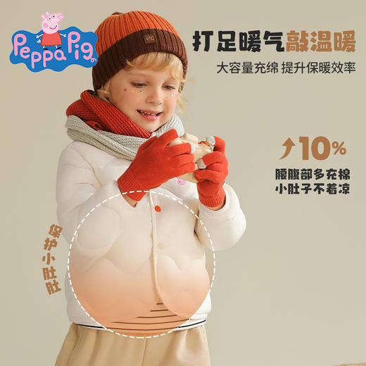 【清仓捡漏】【夹棉保暖】【90-140】【小猪佩奇童】男女童冬款保暖夹棉内胆 商品图2