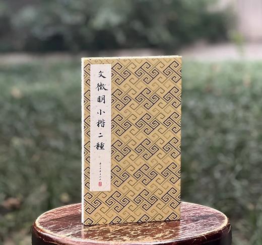 历代法帖精粹：《文徵明小楷两种》
出版：浙江古籍出版社
版次：2022年5月第1版第1次印刷
书号：9787554022061
定价：480元
售价：120元。
装帧：布面精装，宣纸印刷，单面，经折装 商品图0