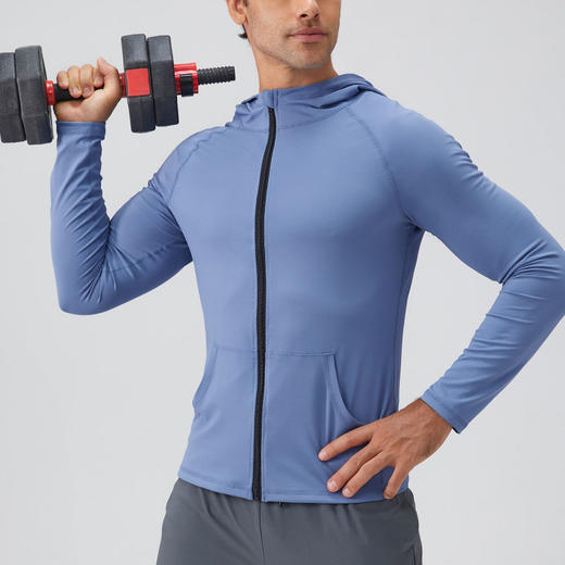 跃牌【欲动春风】男装系列 男士秋冬运动外套速干跑步健身训练外套31610 商品图3