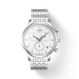 【时计廊】天梭俊雅系列钢带石英男表T063.617.11.037.00