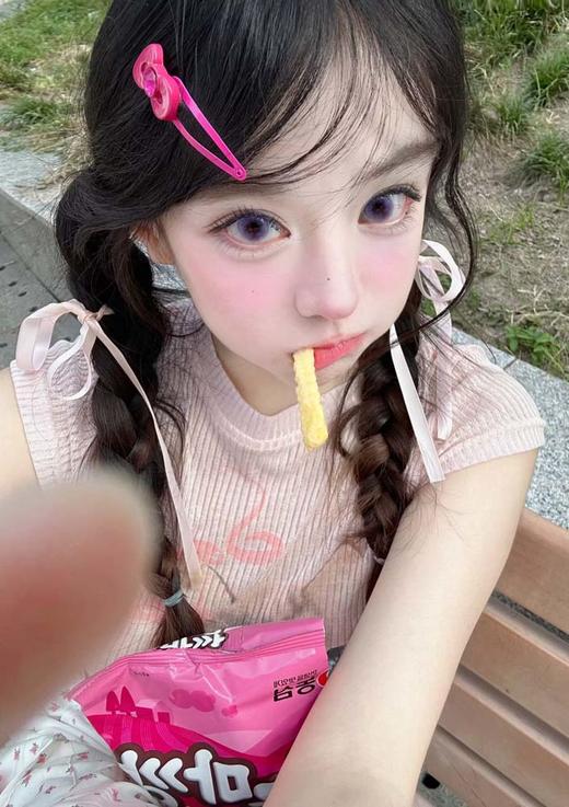 woolilens 日抛美瞳 愤怒洋葱 直径14.2mm着色13.0mm  (十片装) 商品图6