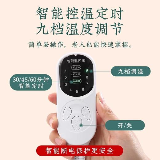自然醒艾灸宝护腰宝电加热艾灸热敷包袋家用暖腰腹部宫香身艾绒护腰带坐垫毯子BNHA 商品图1