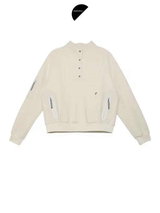 半圆/D24404573/立领运动休闲卫衣 商品图3