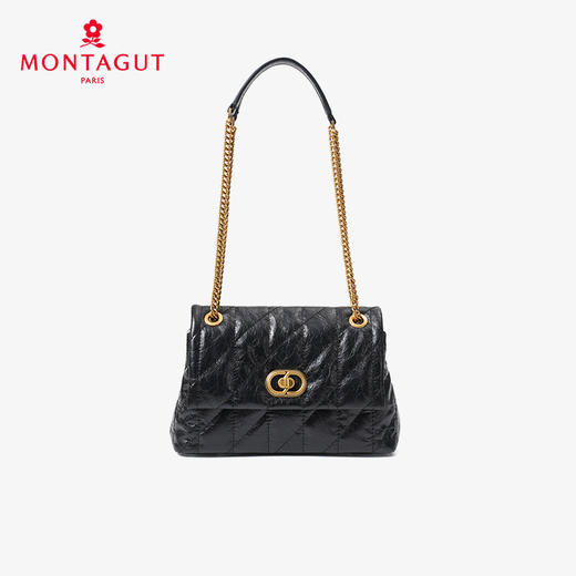 法国梦特娇复古油蜡链条包法式小香风链条包 商品图5